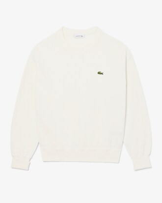 Pull coton point mousse