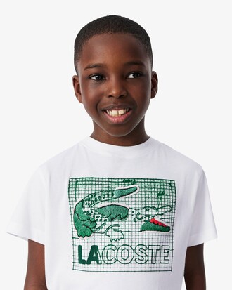 T-shirt coton imprim&eacute; graphique