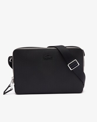 Sac reporter Chantaco en cuir piqu&eacute;