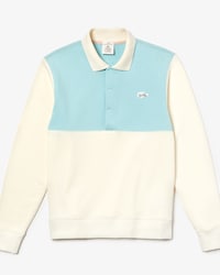 Sweatshirt unisexe Lacoste LIVE x GOLF le FLEUR en molleton bicolore