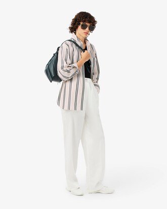 Chemise oversize popeline de coton