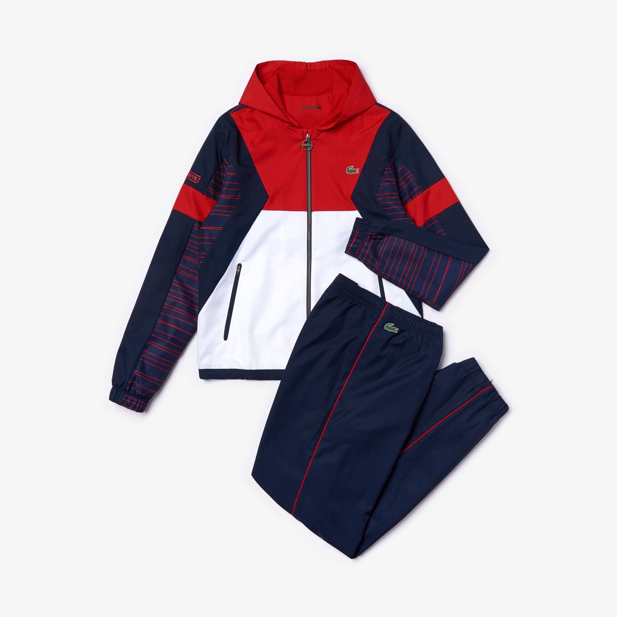 ensemble lacoste a capuche