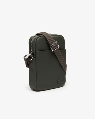 Sacoche zippée verticale Men's Classic en petit piqué uni