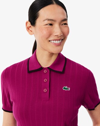 Pull Golf col polo manches courtes