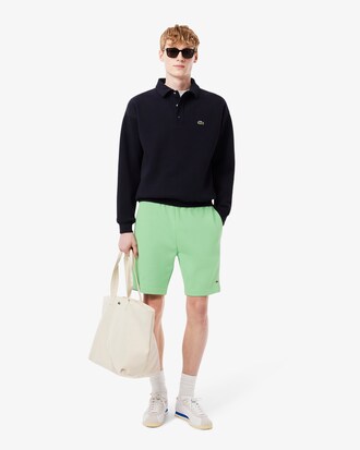 Short regular fit molleton