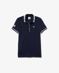 Polo Lacoste SPORT en mini piqué Édition Roland Garros
