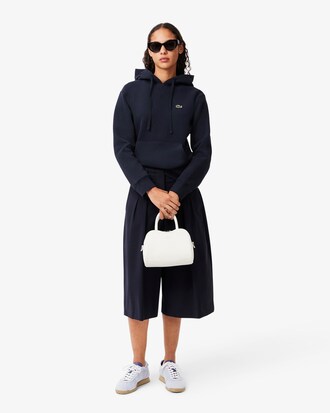 Sweatshirt à capuche relaxed fit en Piqué
