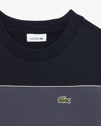 Sweatshirt molleton color-block