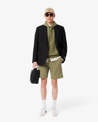 Short regular fit molleton