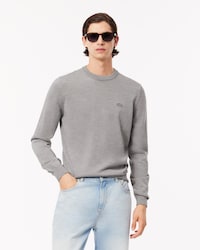 Pull en laine mérinos col rond