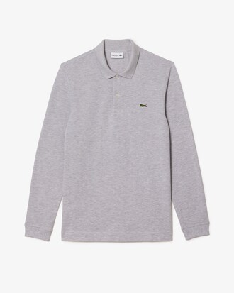 Polo L.12.12 slim fit manches longues