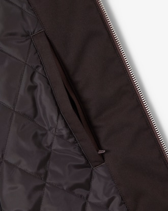 Bomber déperlant badge rétro