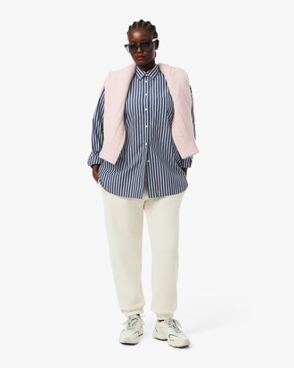 Chemise oversize en popeline de coton