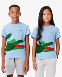 T-shirt coton crocodile graphique