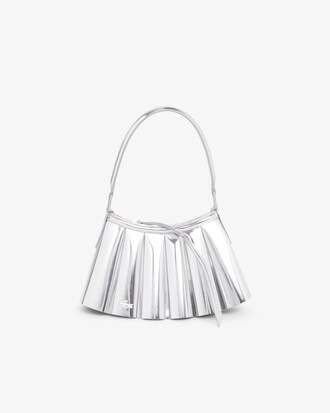 Petit sac Lenglen miroir en cuir