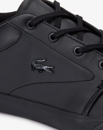 Sneakers Bayliss homme en cuir et synth&eacute;tique ton sur ton