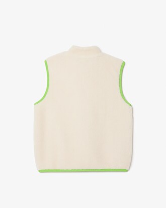 Veste polaire sans manche col montant