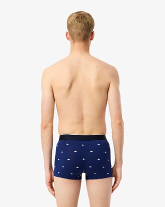 Lot de 3 boxers courts stretch imprimé