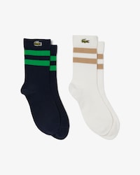 Chaussettes coton rayées