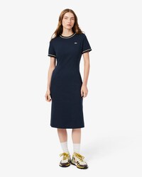 Robe t-shirt jersey liser&eacute;s