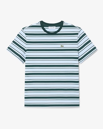 T-shirt jersey rayures graphiques