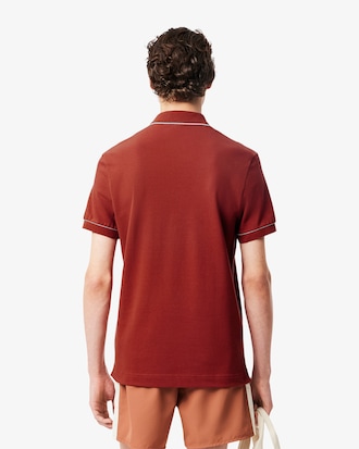 Polo Paris regular fit en Piqué stretch
