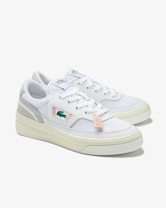 Sneakers G80 femme en cuir et daim