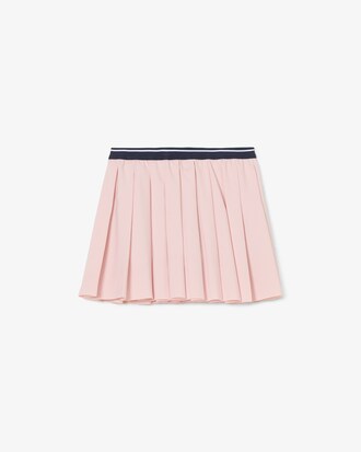 Jupe pliss&eacute;e coton Oxford