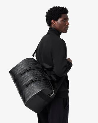 Grand sac week-end monogramme en cuir