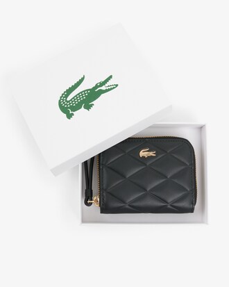 Petit porte-monnaie Crocodelle en cuir