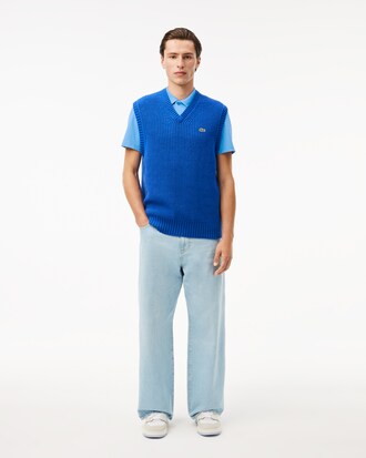 Polo regular fit en coton mélangé
