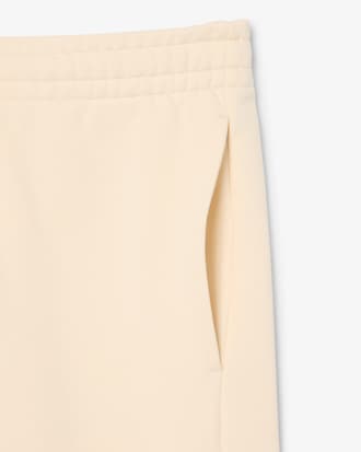 Short regular fit molleton