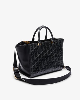 Grand sac cabas Maheki monogramme