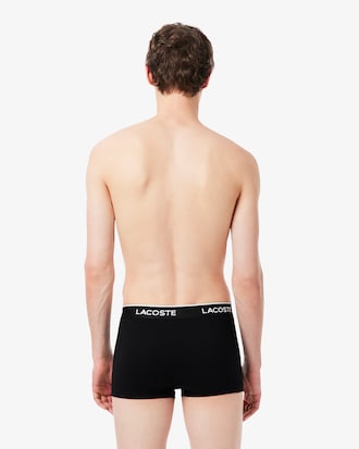 Lot de 3 boxers courts coton stretch
