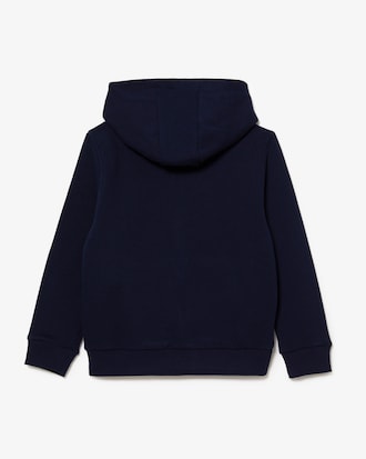 Sweatshirt zippé à capuche molleton