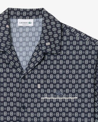 Chemise imprim&eacute; graphique relaxed fit