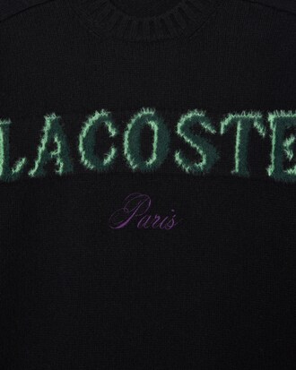 Pull laine marquage intarsia