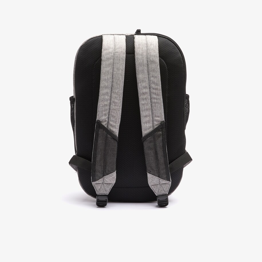 Sac A Dos Neocroc Rectangulaire En Toile Chinee Lacoste