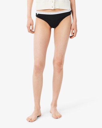 Lot de 3 strings coton stretch