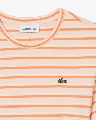 Abito t-shirt in cotone a righe