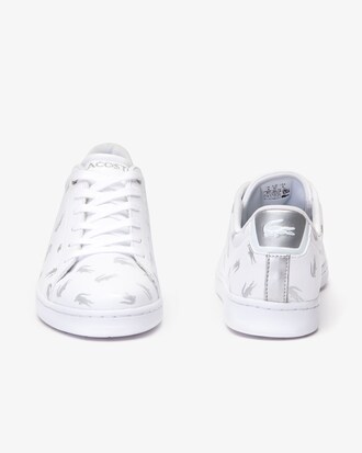 Sneakers stringate da bambino in materiale sintetico metallico Carnaby Evo