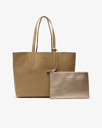 Shopping bag in pelle double face opaca e iridescente Anna da donna