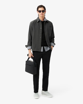 Maglione girocollo in lana merino