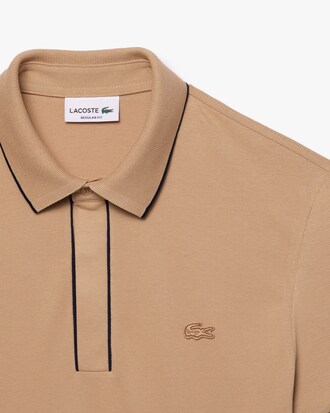 Polo regular fit in piqué elasticizzato Paris