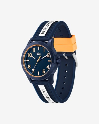 Orologio a 3 lancette Rider blu con cinturino in silicone