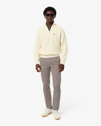 Pantaloni chino slim fit in cotone elasticizzato