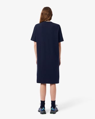 Abito t-shirt oversize in cotone