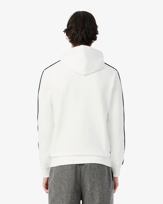Felpa classic fit a righe con logo