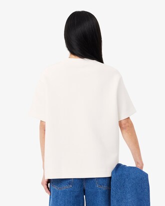 T-shirt oversize double face in piqué