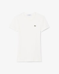 T-shirt in cotone a costine slim fit